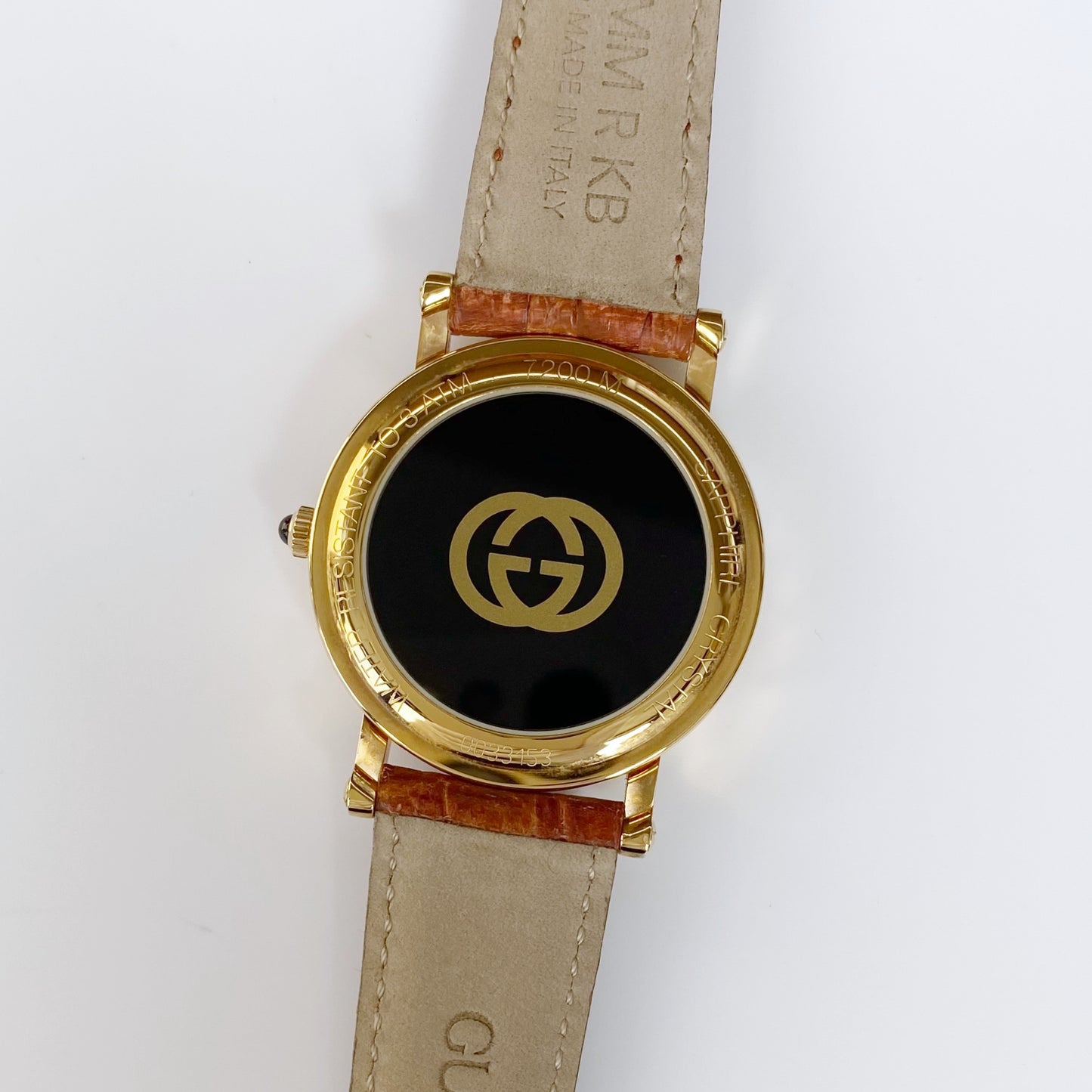 Gucci 1990s Date Round Watch (Men's)