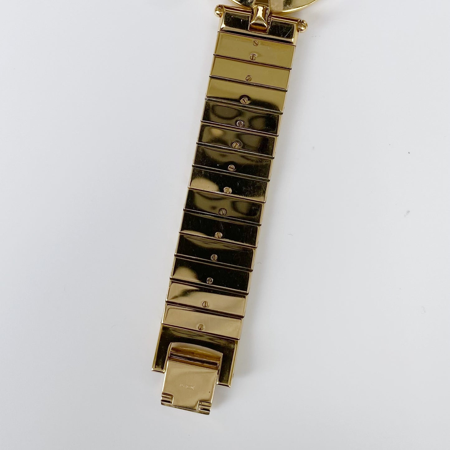 Dior 1990s Gold Plated Round Watch