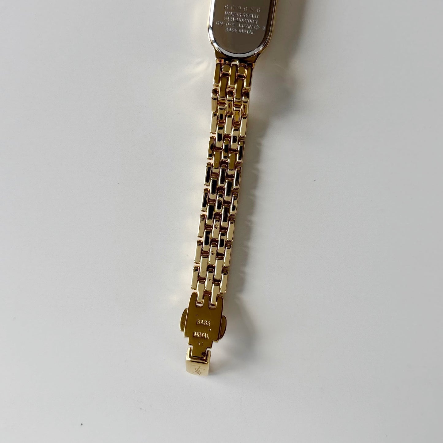 Yves Saint Laurent 1990s Oval Dial Gold Plated Watch