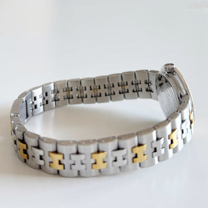 Hermes 1990s Olympia Two Tone Watch