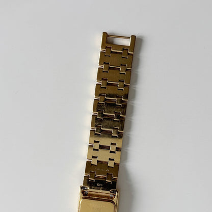 Dior 1990s Sub Second Tank Gold Plated Watch