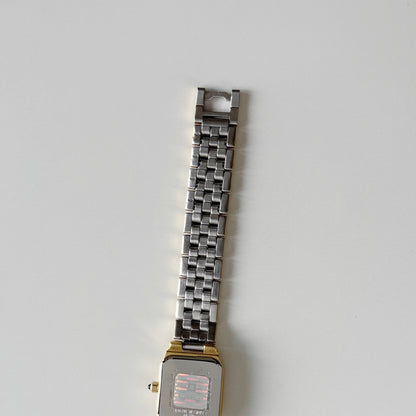Givenchy 1990s Two Tone Gold Plated Watch