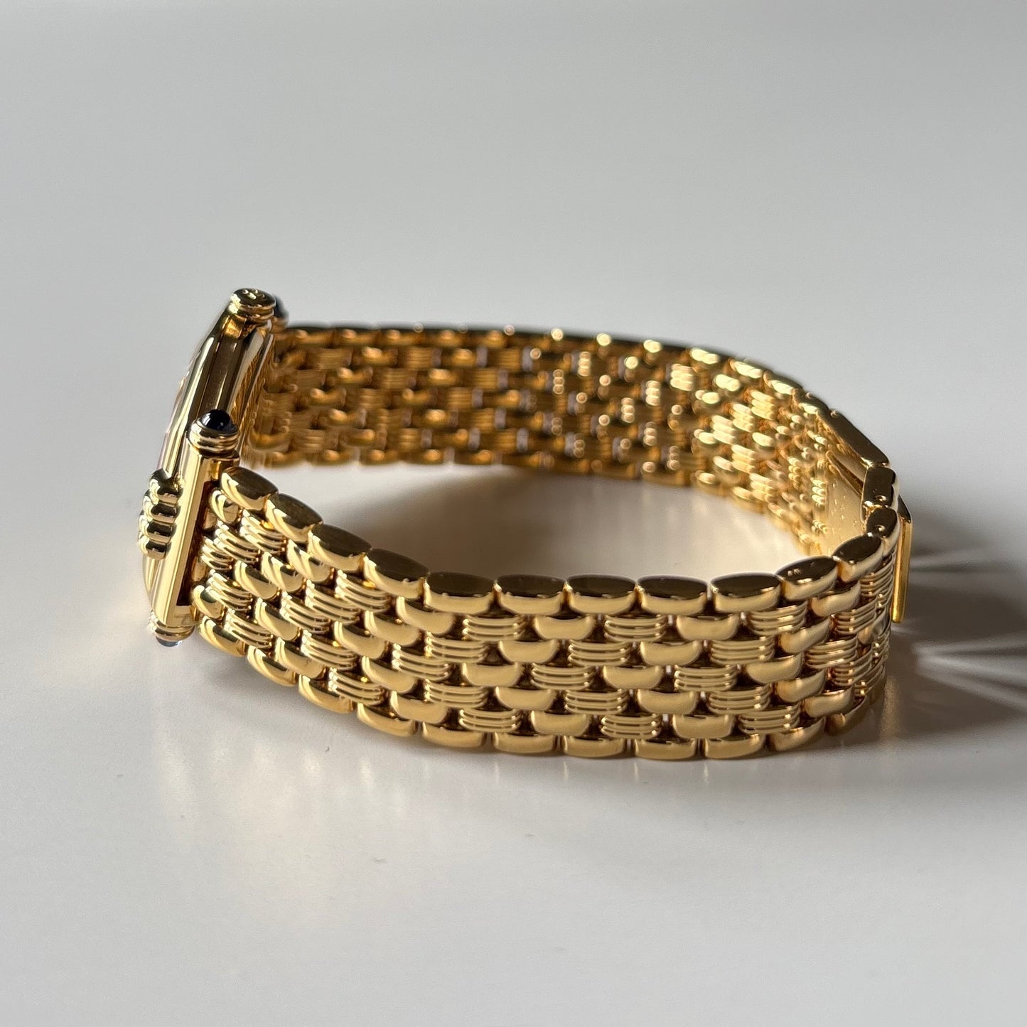 Dior 1990s Octagon Dial Gold Plated Watch
