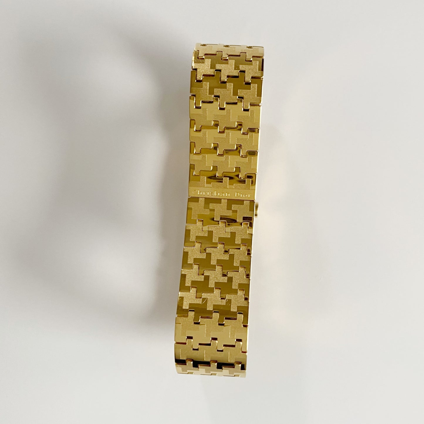 Dior Early 2000s Miss Dior Gold Plated Watch