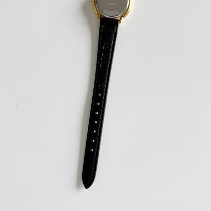 Dior 1990s Seashell Dial Gold Plated Watch