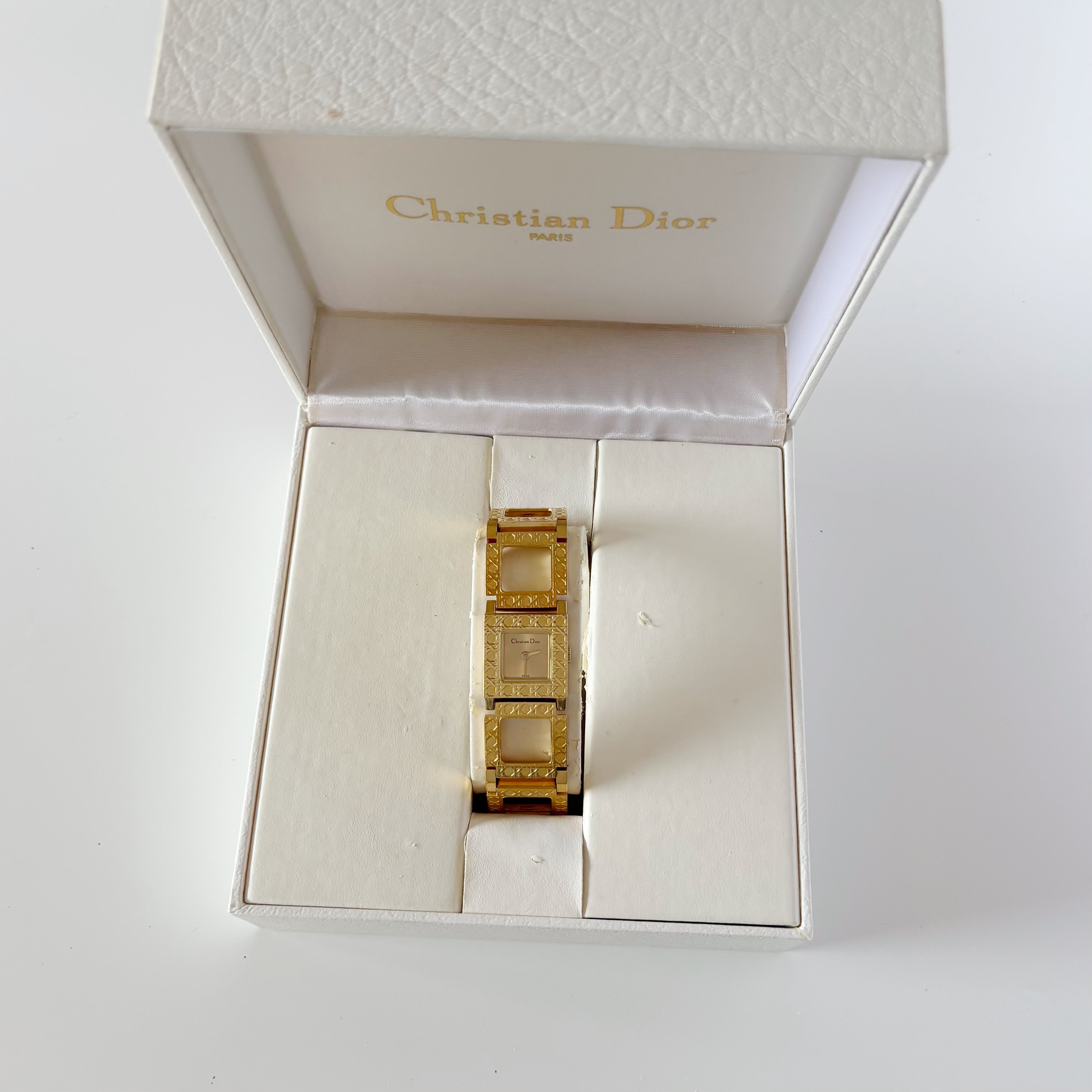 Christian Dior ゴールド オクトゴナル 時計 オクタゴンゴールドQZ腕時計 ヴィンテージ|ディオール Dior