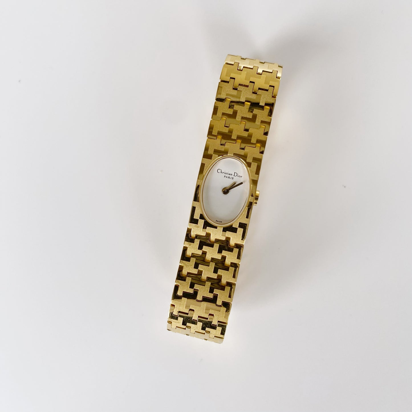 Dior Early 2000s Miss Dior Gold Plated Watch