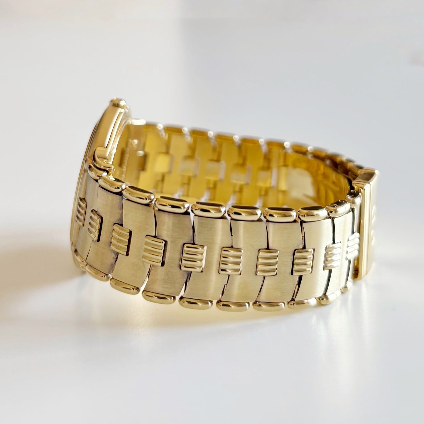 Dior 1990s Date Round Dial Gold Plated Watch (Large)