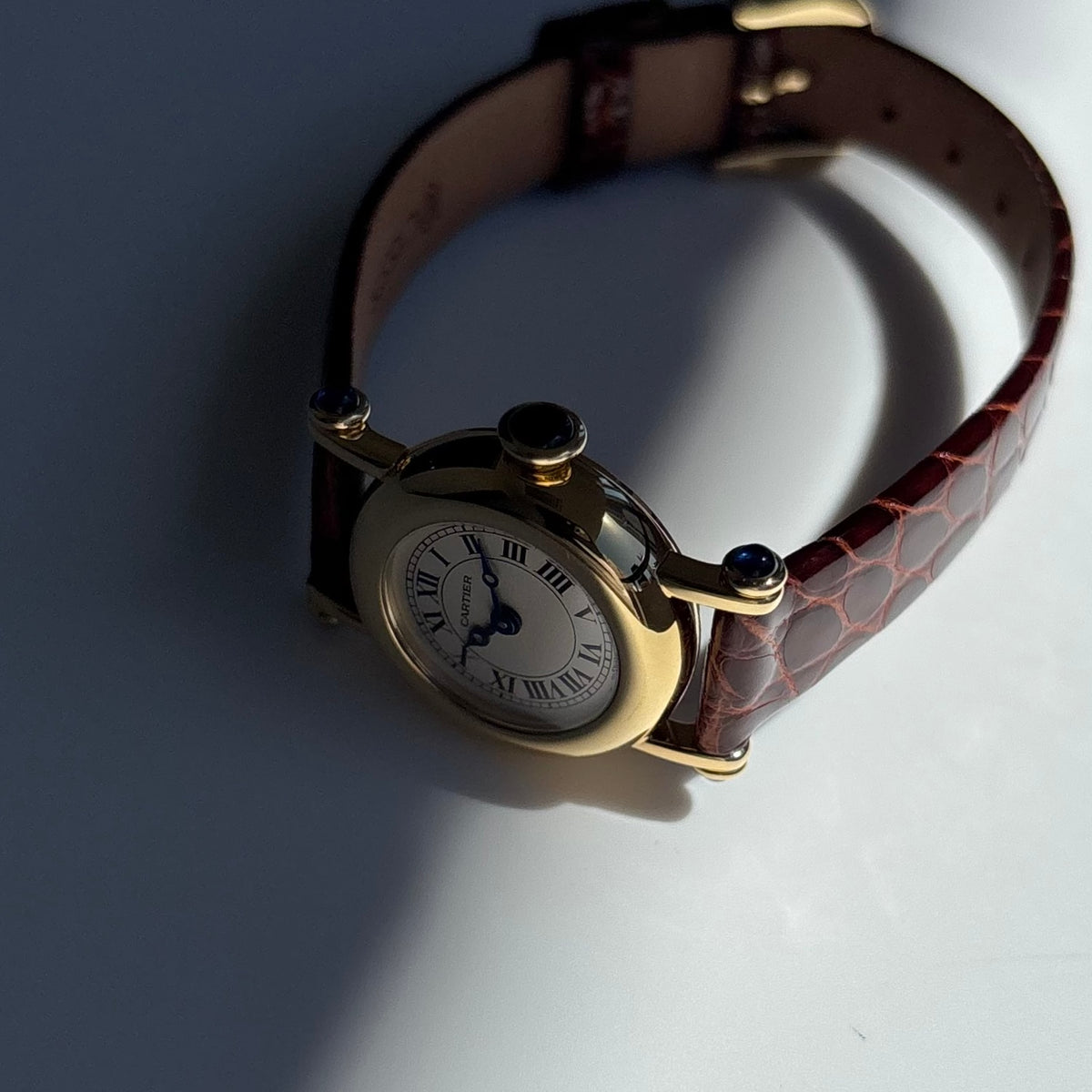 Cartier 1990s Mini Diabolo 18K Watch