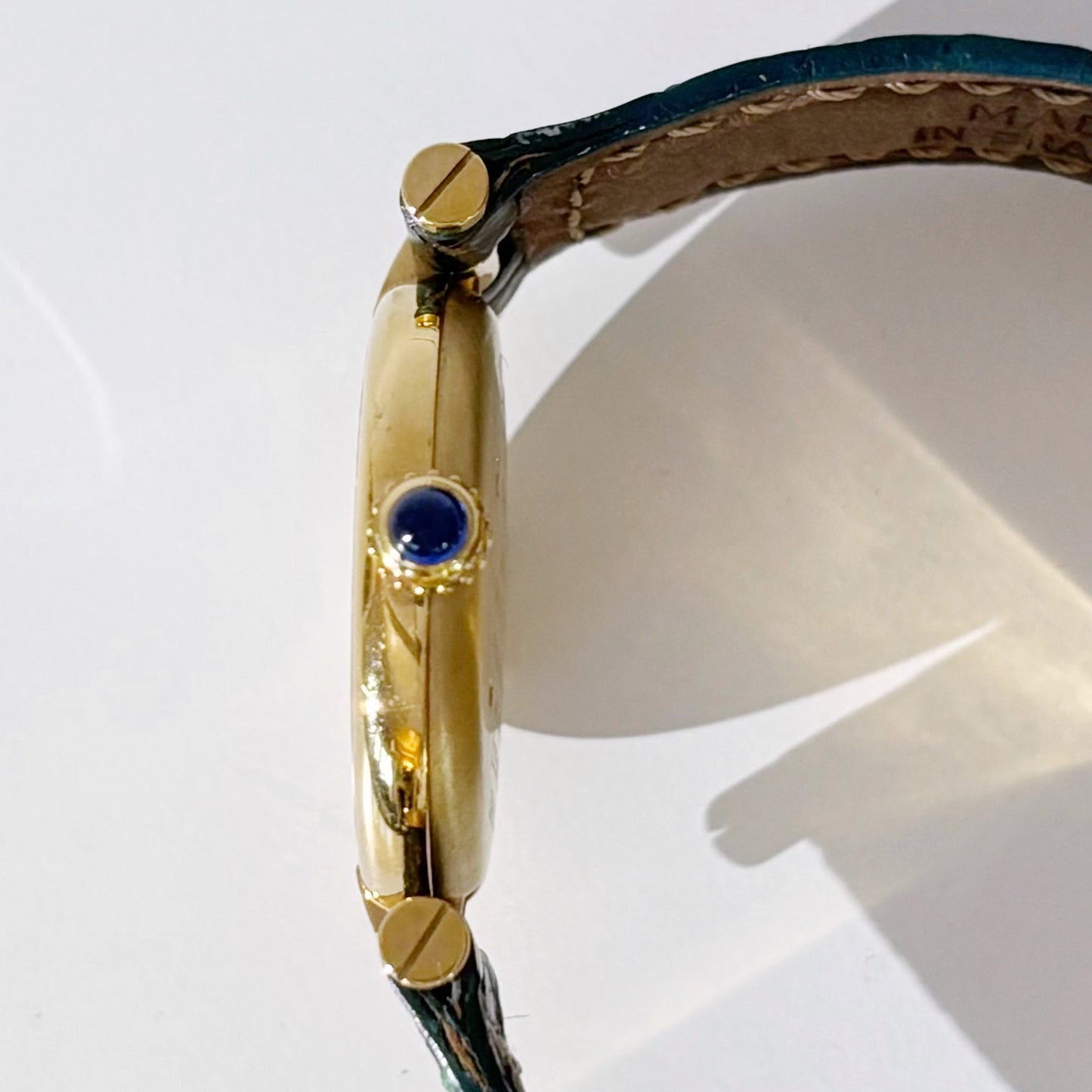 Cartier 1990s Vendome Opaline Watch SM