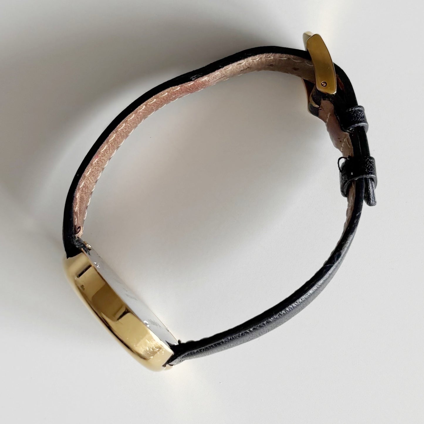 Yves Saint Laurent 1990s Heart Shaped Dial Gold Plated Watch
