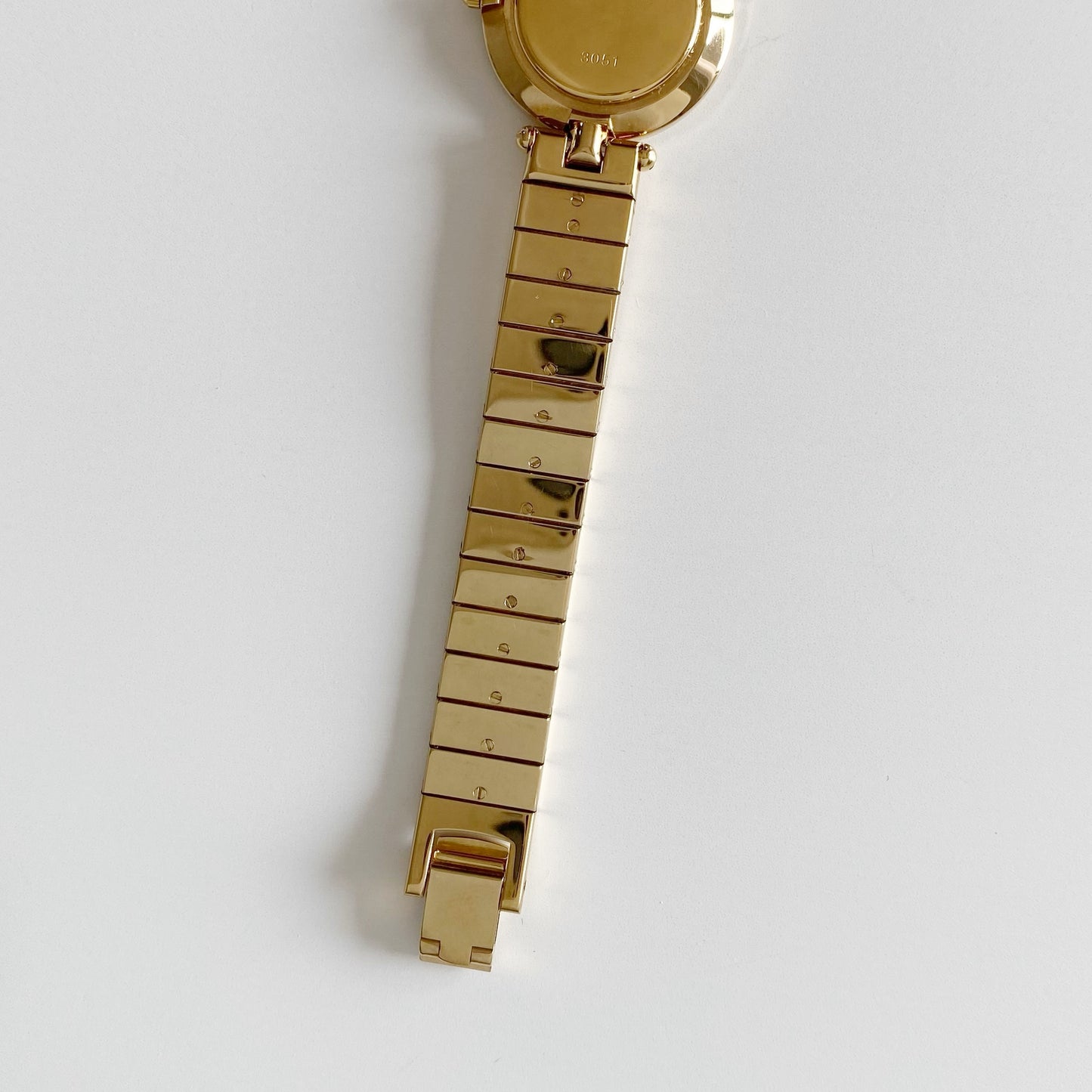 Dior 1990s Round Dial Gold Plated Watch