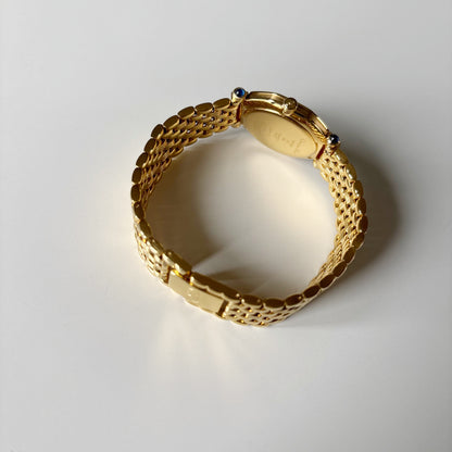 Dior 1990s Octagon Dial Gold Plated Watch