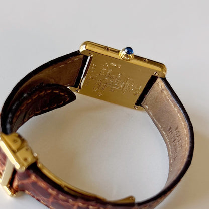 Cartier 1990s Must de Tank Watch (SM)