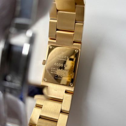 Gucci 1990s Gold Plated Watch (Large)