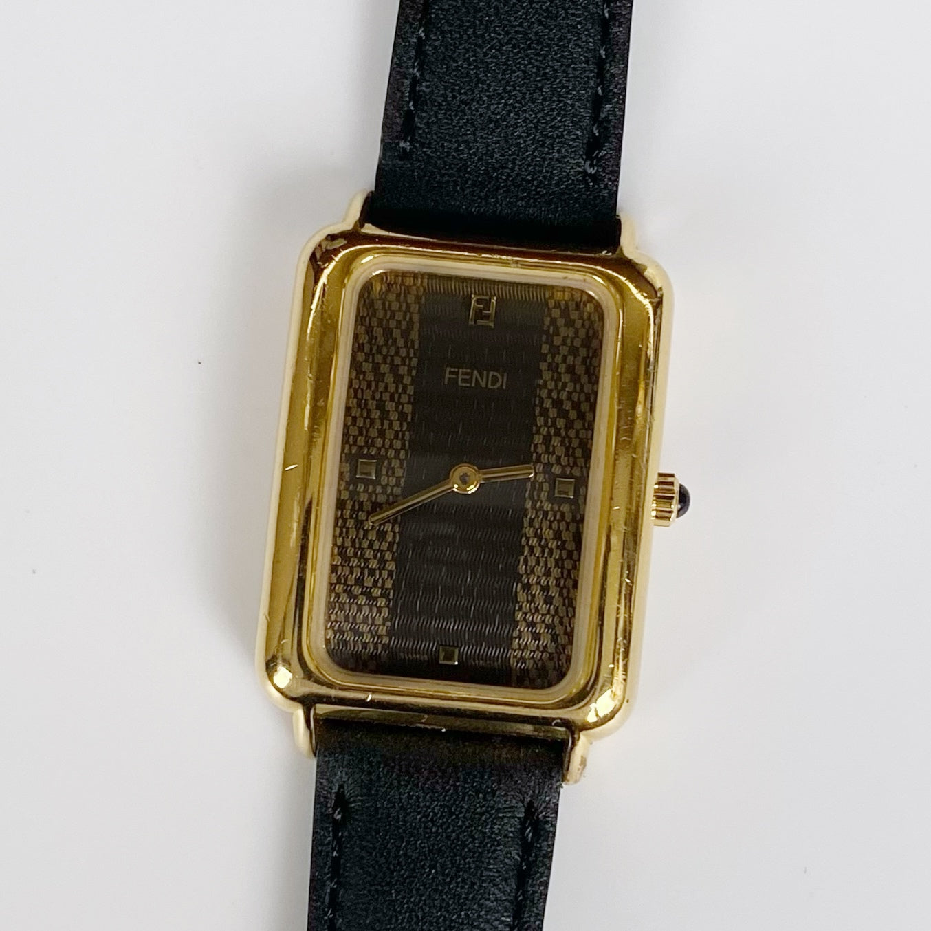 Fendi 1990s Tank Watch