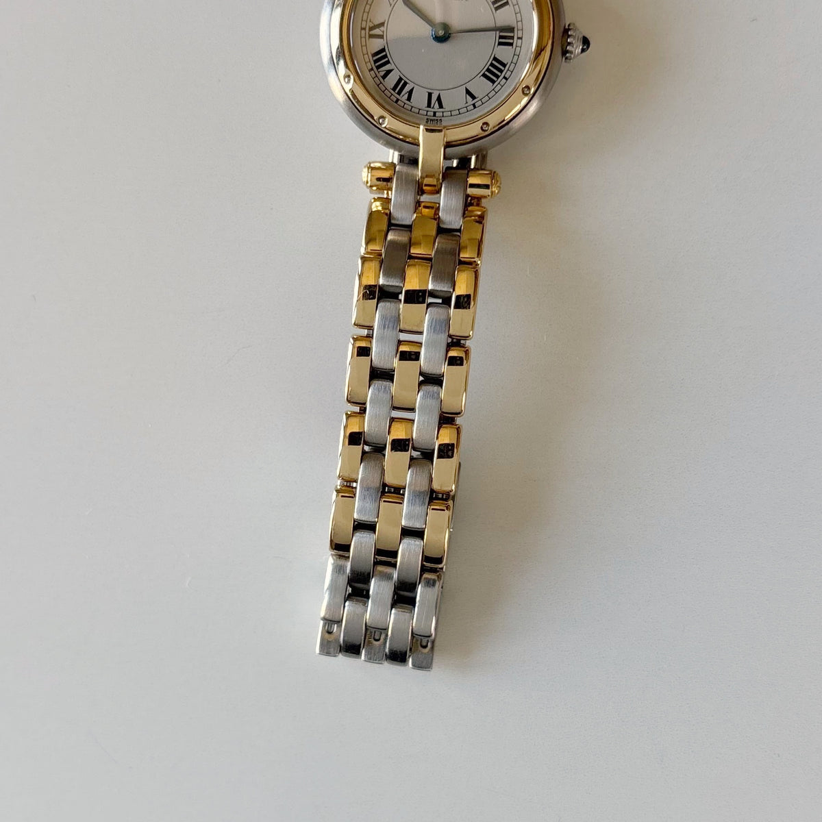 Cartier 1990s Panthere Vendome 18K There Row Watch (SM)