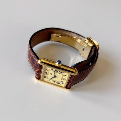 Cartier 1990s Must de Tank Watch (SM)
