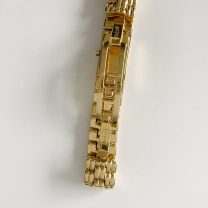 Fendi 1990s Gold Plated Watch