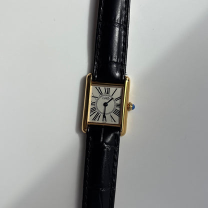 Cartier 1990 Must de Tank Opaline Watch (SM)