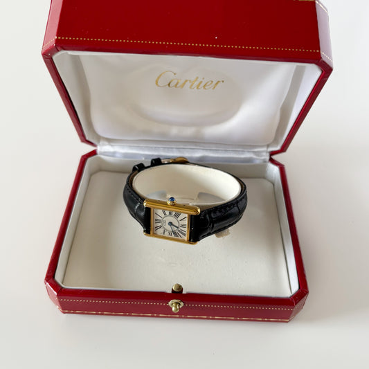 Cartier 1990 Must de Tank Opaline Watch (SM)