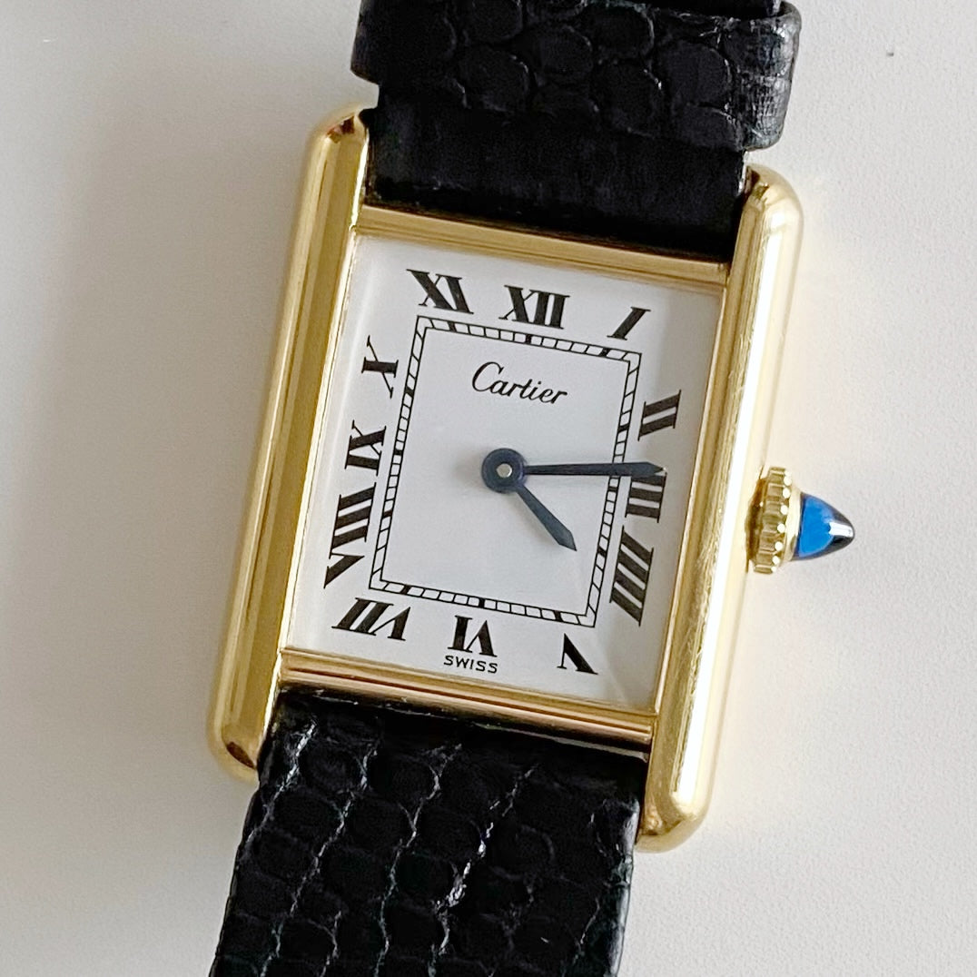 Cartier 1970s Pre must Sapphire  Manual Winding (SM)