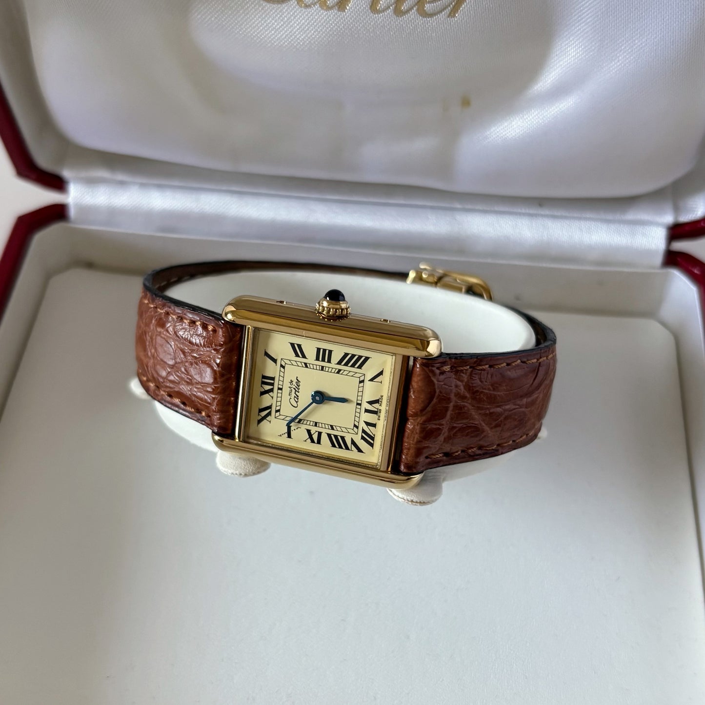 Cartier Early 2000s Must de Tank Watch (SM)