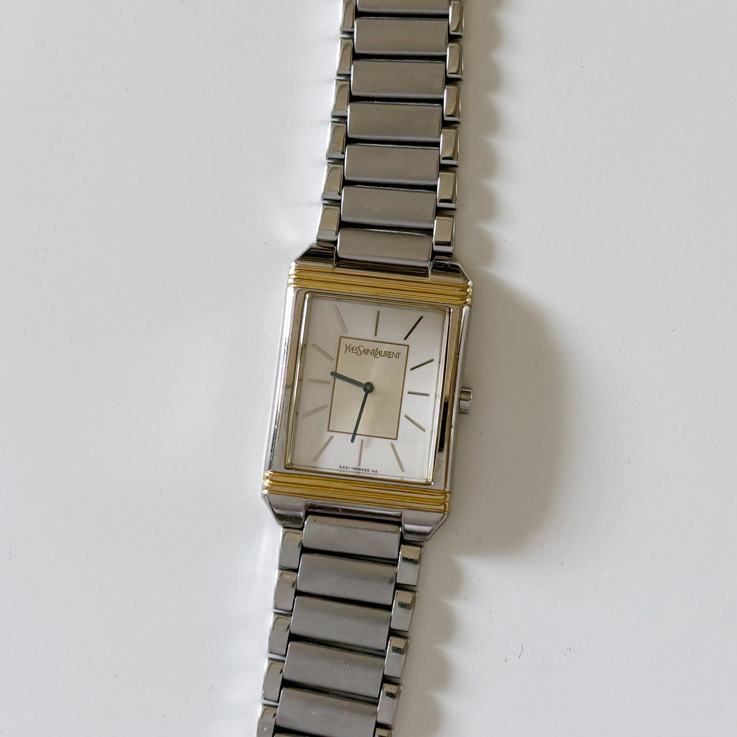 Yves Saint Laurent 1990s Rectangular Watch