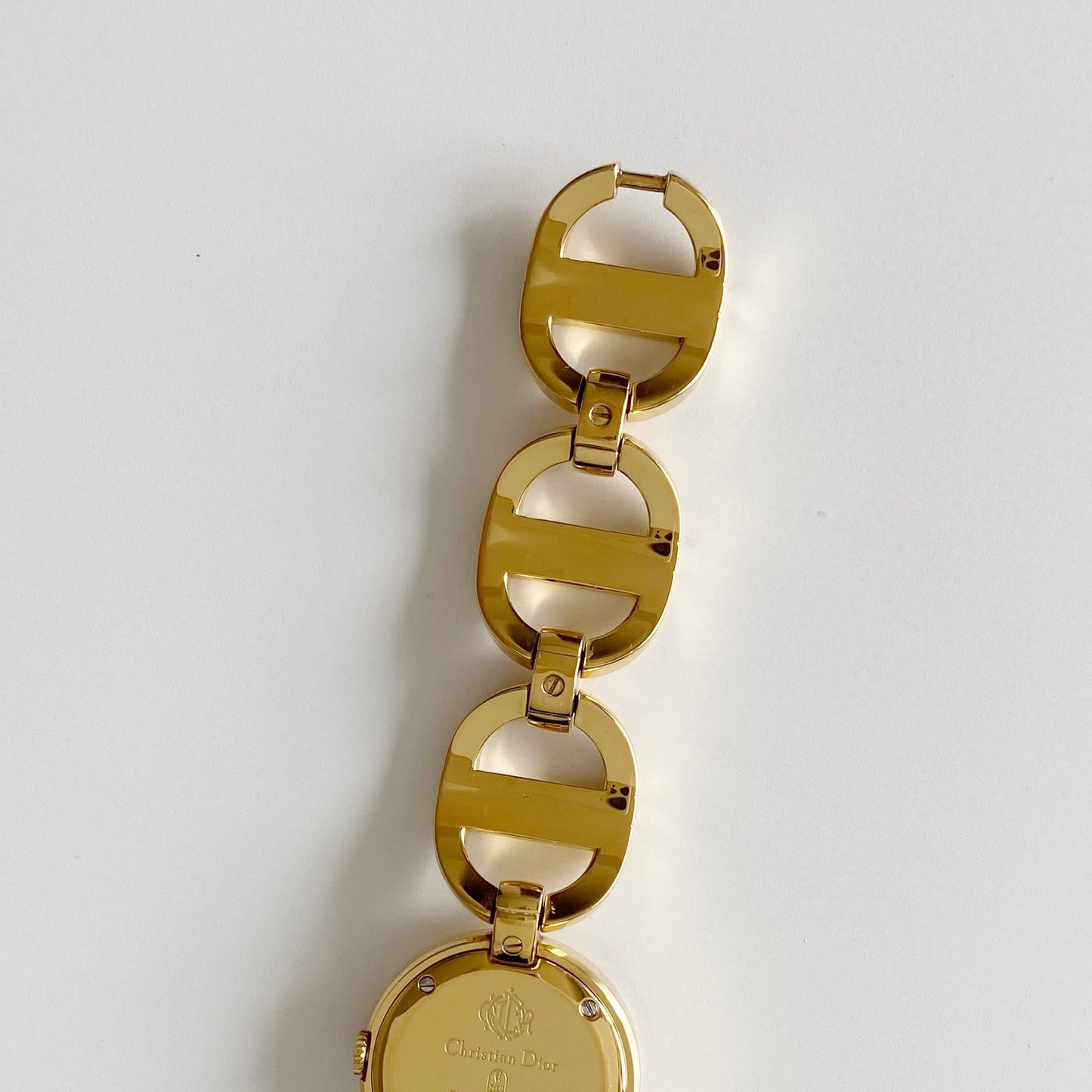 Dior Early 2000s Malice Gold Plated Watch