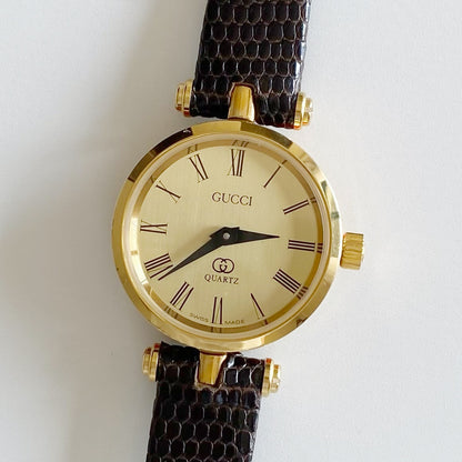 Gucci 1980s Sherry Round Watch
