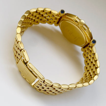 Dior 1990s Octagon Gold Plated Watch