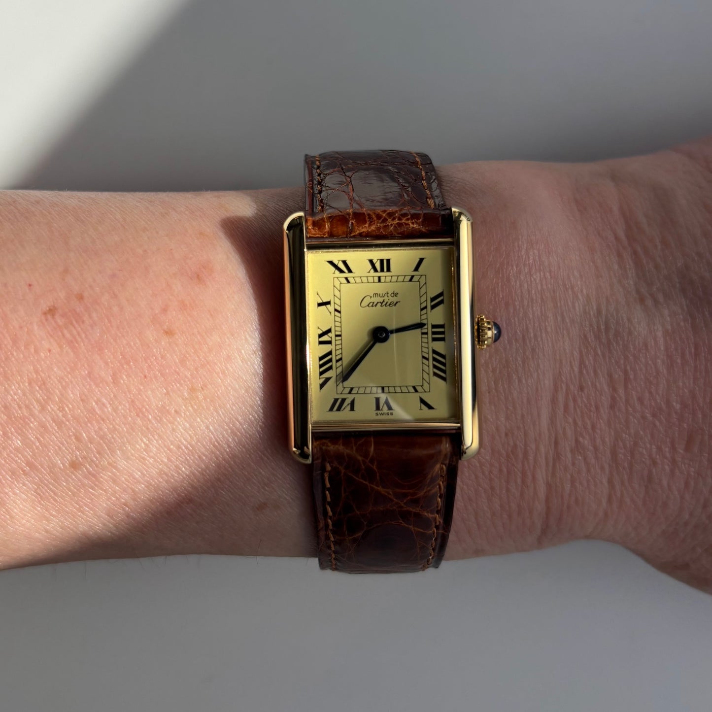 Cartier 1994 Must de Tank Watch (LM)