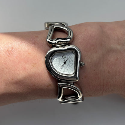 Yves Saint Laurent 1990s Heart shaped Watch