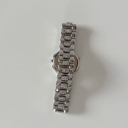 Dior 1990s Octagon Silver Watch