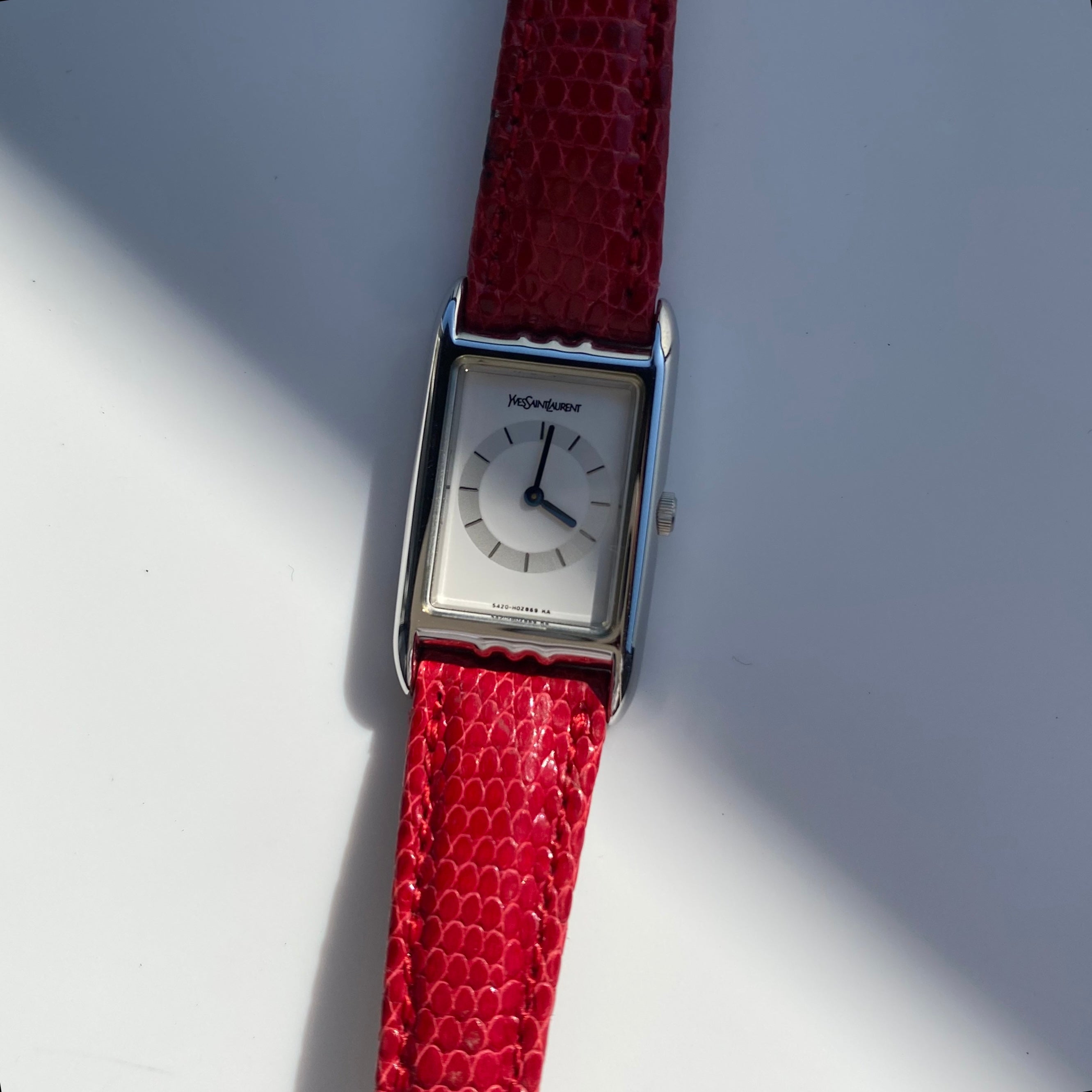 Yves Saint Laurent 1990s Tank Watch – Lorinaté