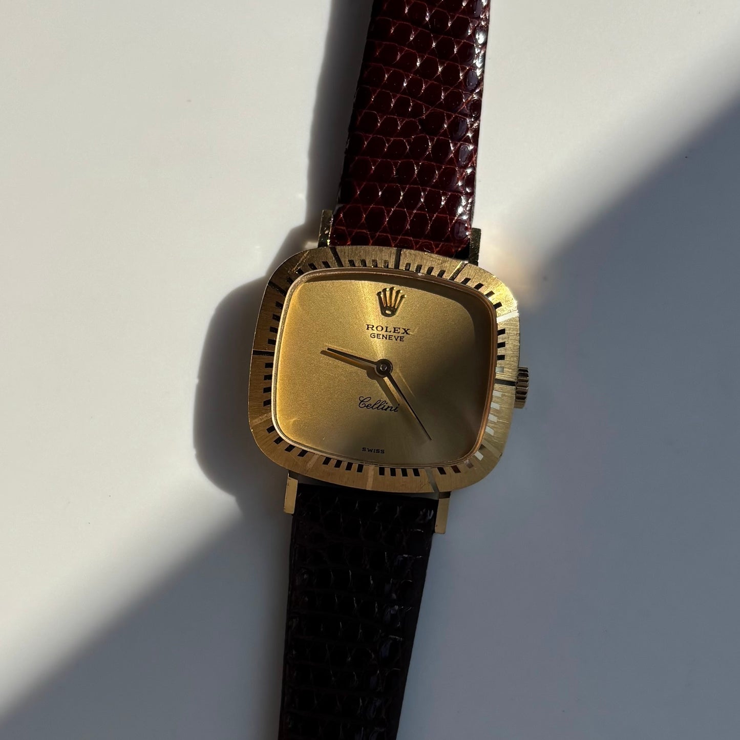 Rolex 1987 Cellini 18K Manual Wind Watch