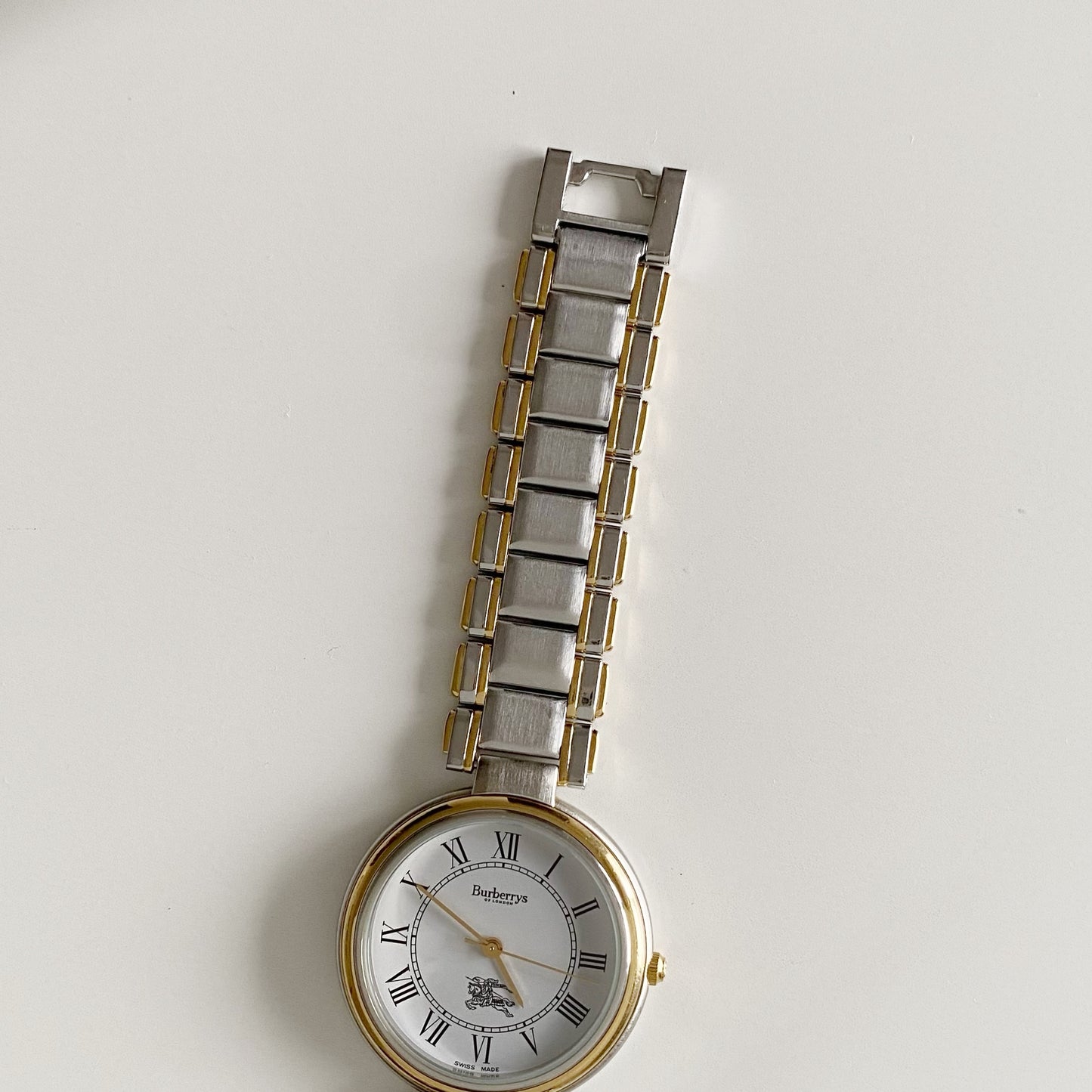Burberry 1990s Two Tone Watch (Mens)
