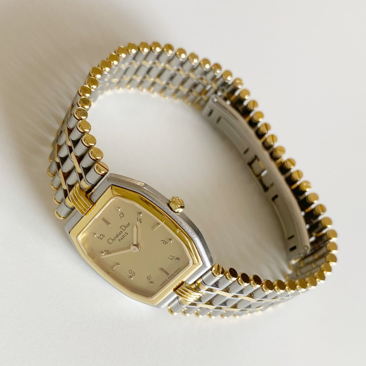 Dior 1990s Two Tone Watch