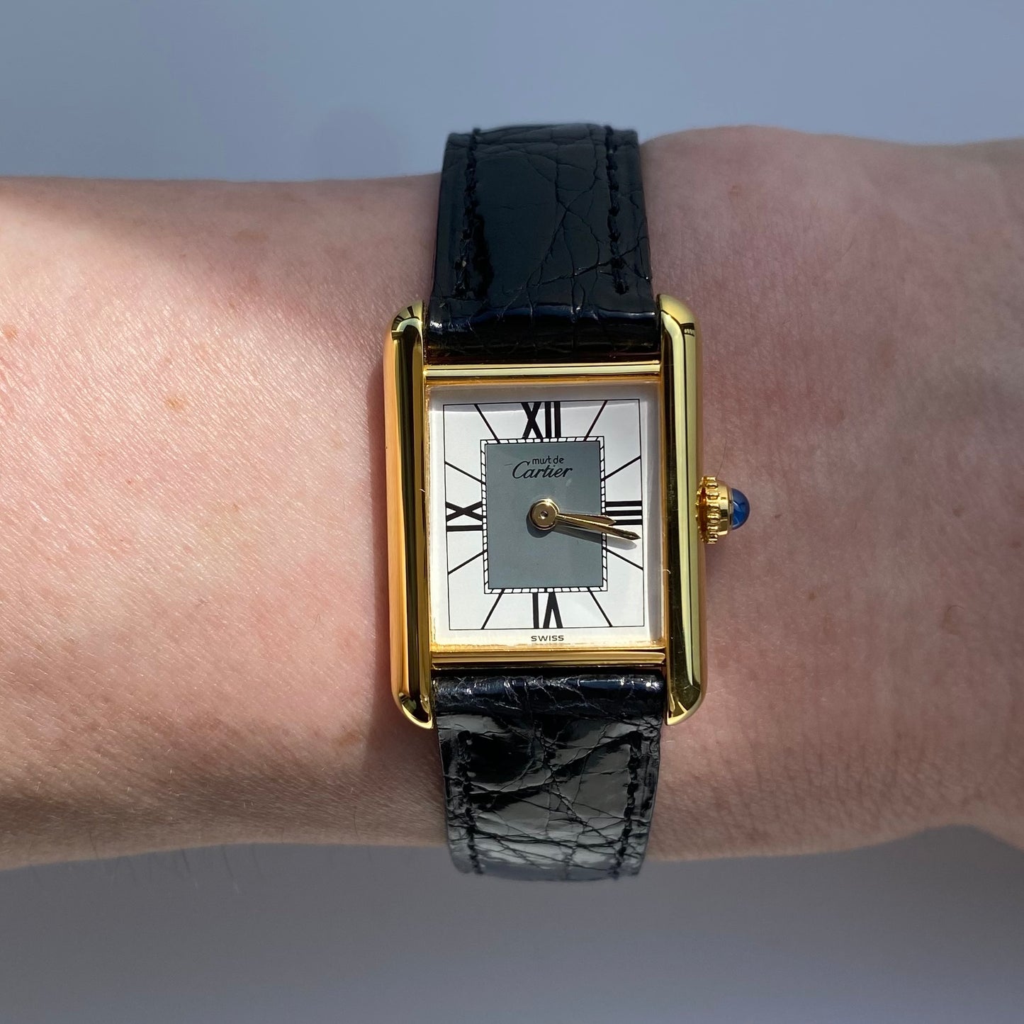 Cartier 1990s Must de Tank Watch (SM)