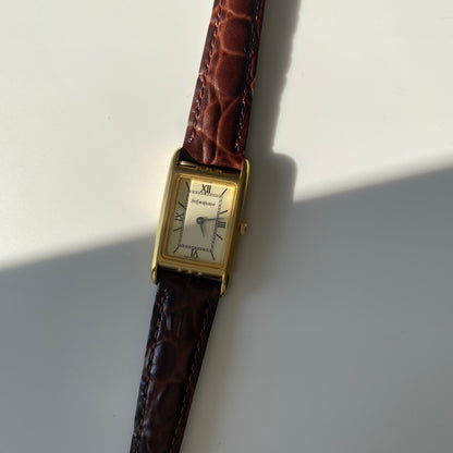 Yves Saint Laurent 1990s Tank Watch