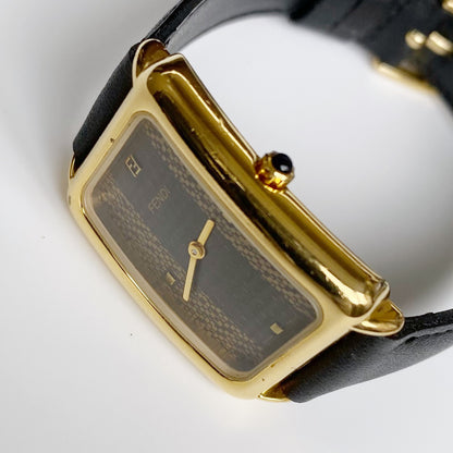 Fendi 1990s Tank Watch