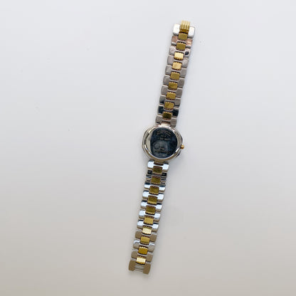 Dior 1990s Octagon Date Two Tone Watch