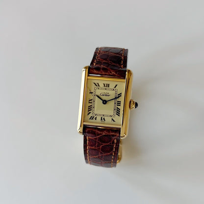 Cartier 1990s Must de Tank Watch (SM)
