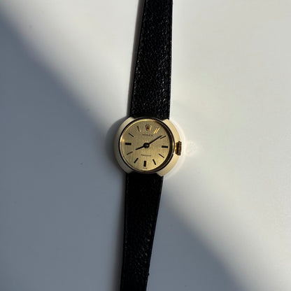 Rolex 1972 Chameleon Precision 18K Gold Case Interchangeable Strap Manual Wind Watch with straps, case
