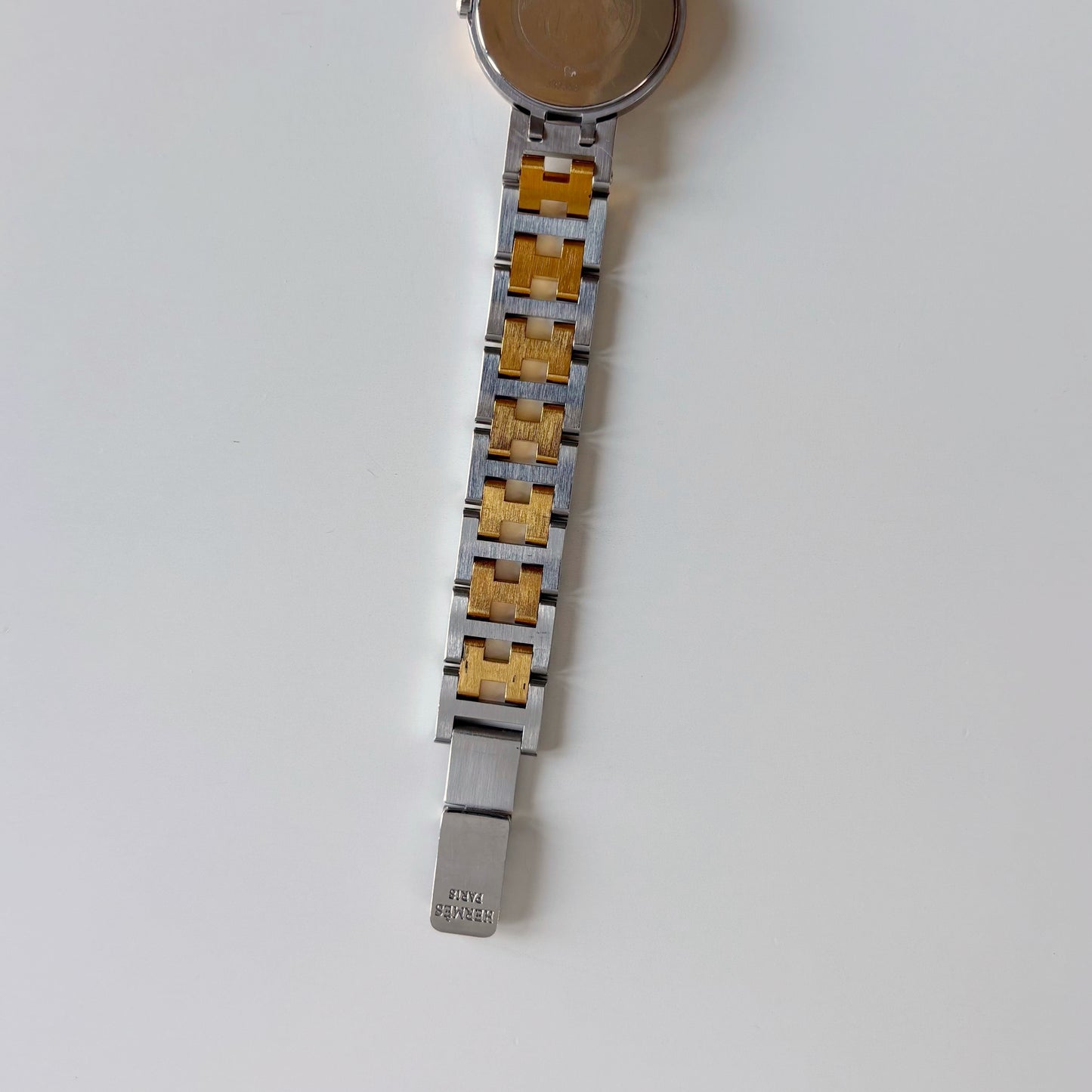 Hermes 1990s Windsor Two Tone Watch