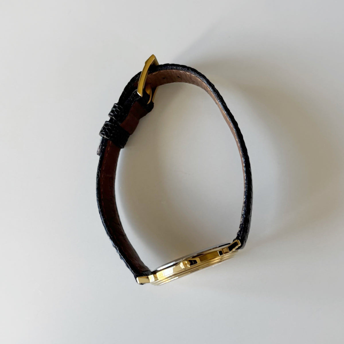 Dior 1990s Date Round Dial Gold Plated Watch (Large)