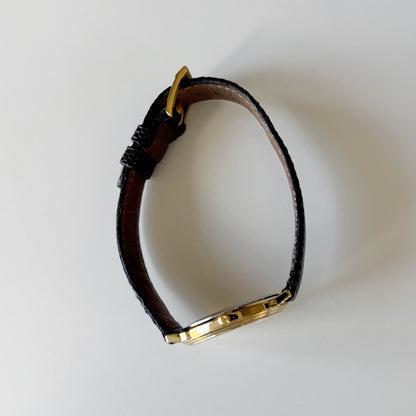 Dior 1990s Date Round Dial Gold Plated Watch (Large)