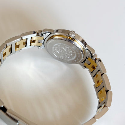 Hermes 1990s Clipper Two Tone Watch