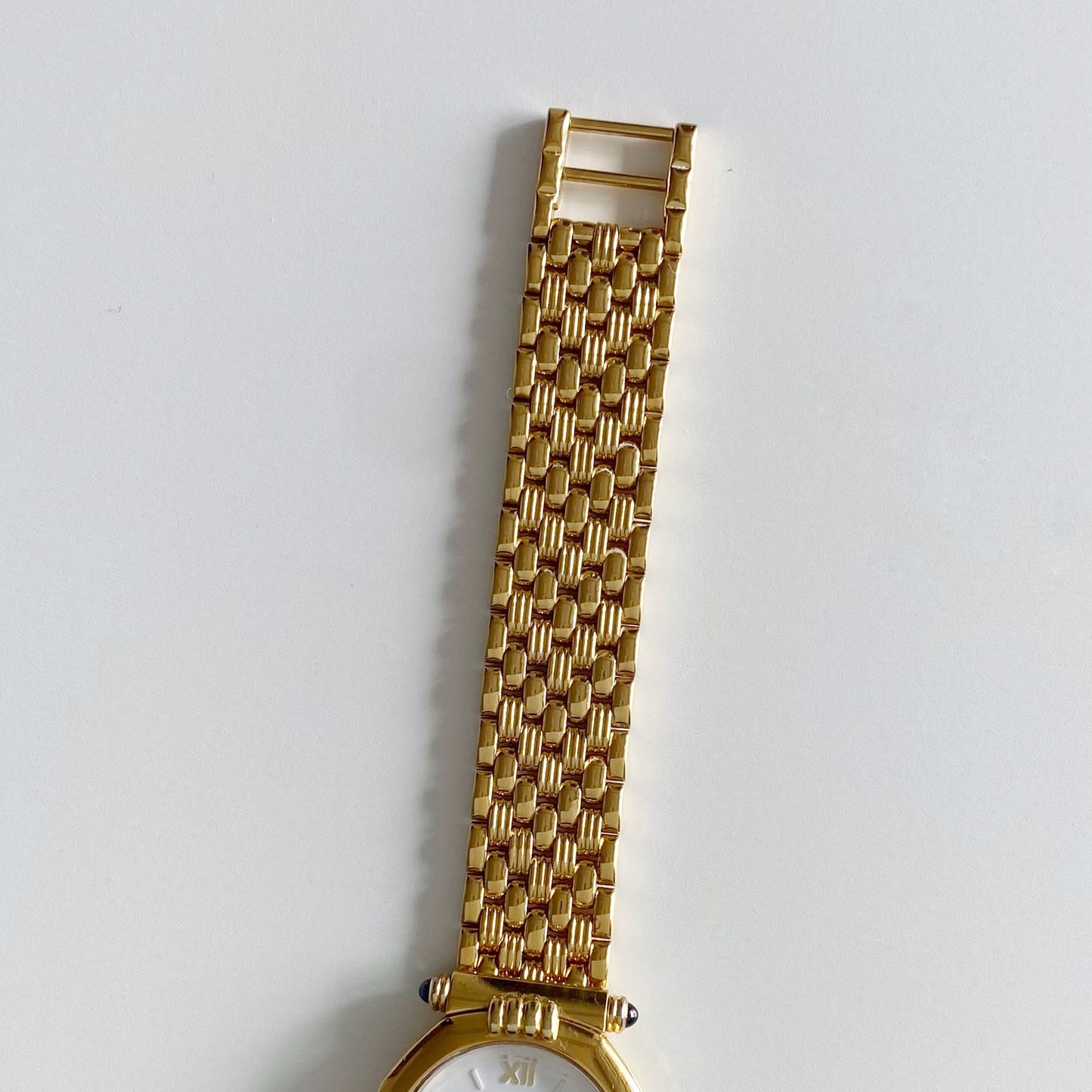Dior 1990s Octagon Gold Plated Watch