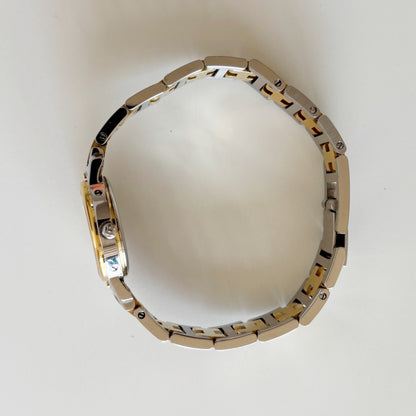 Hermes 1990s Clipper Two Tone Watch